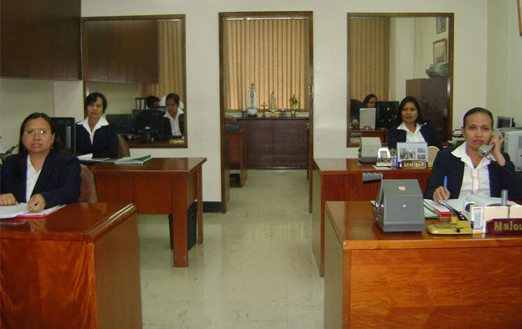 Interorient's offices in Philippines
