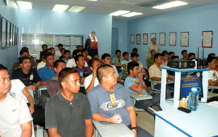Pre-joining training in Britania training Center in Philippines